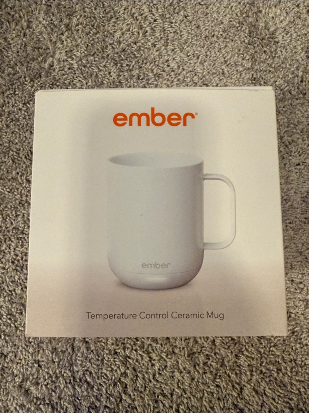 Ember Temperature Control Ceramic Mug in White